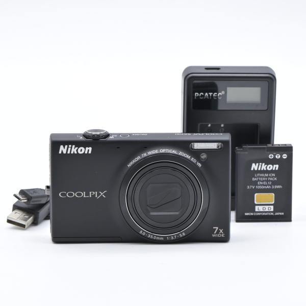 Nikon ニコン COOLPIX S6100 ノーブルブラック