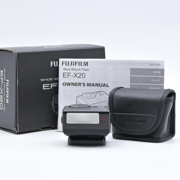 FUJIFILM クリップオンフラッシュ EF-X20 FUJIFILM フジフイルム EF-X20 クリップオンフラッシュ : フラッグ