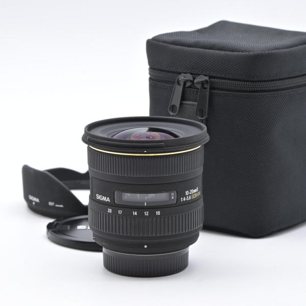 【美品】シグマ SIGMA 10-20mm F4-5.6 EX (ニコンF用) SIGMA シグマ 10-20mm F4-5.6 EX DC HSM ニコン用 : フラッグシップ
