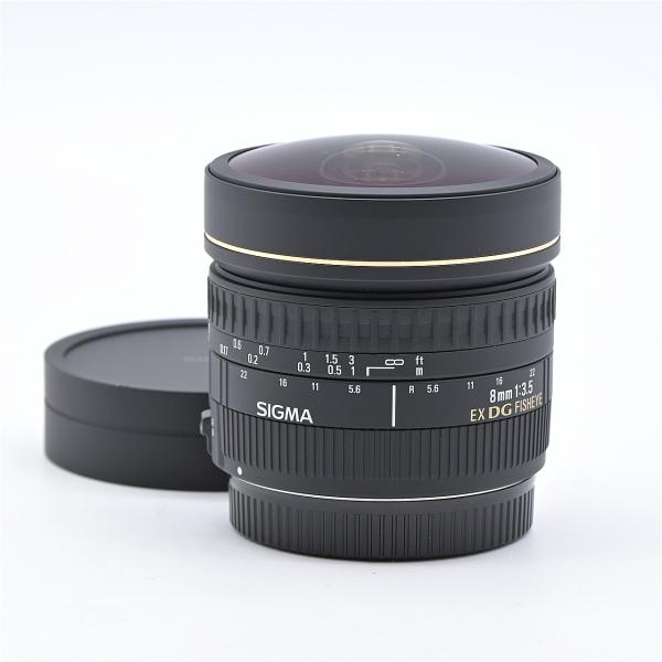 SIGMA シグマ 8mm F3.5 EX DG CIRCULAR FISHEYE キヤノン用 : フラッグ