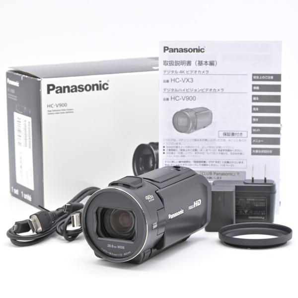 Panasonic パナソニック HC-V900-K ビーズブラック : フラッグシップ