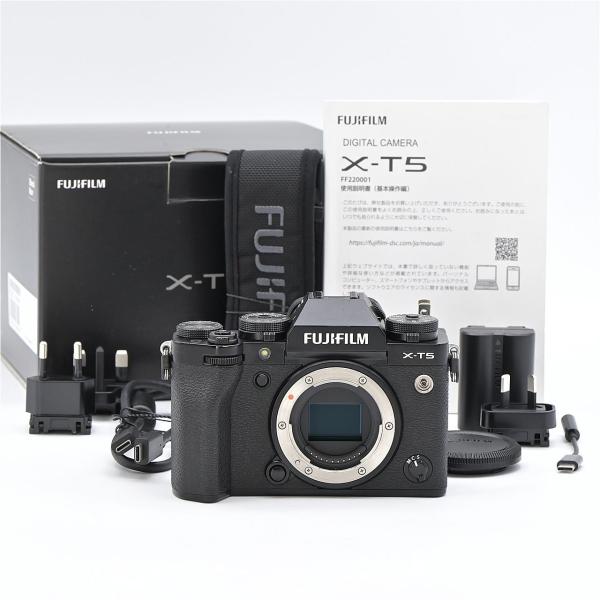 FUJIFILM フジフイルム X-T5 ボディ ブラック : フラッグシップカメラ