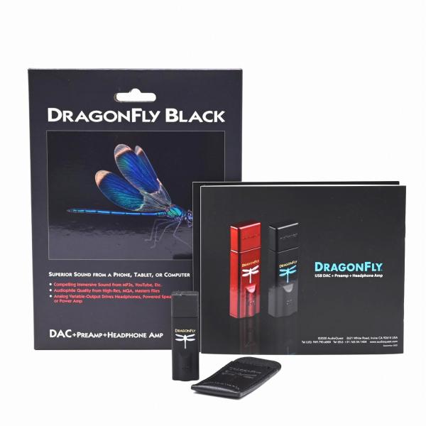 AudioQuest Dragonfly Black ヘッドホンアンプ 極上品｜ AudioQuest Dragonfly Black ヘッドホンアンプ : フラッグ