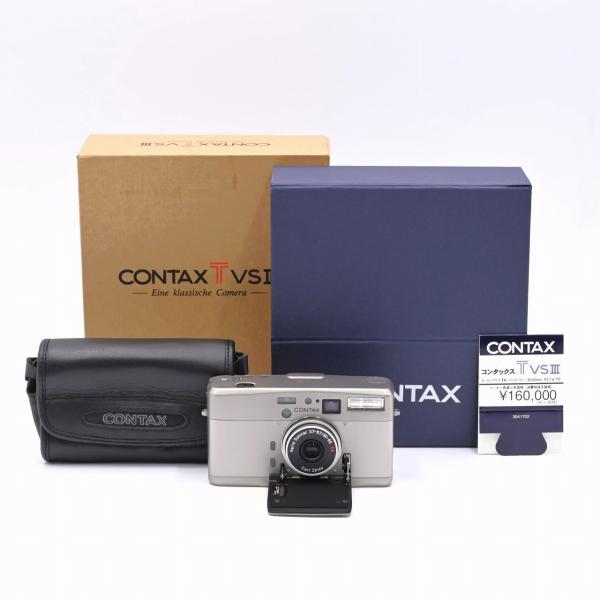 CONTAX TVS 新品ケース付き 新品級｜ CONTAX TVS III クローム : フラッグシップカメラ