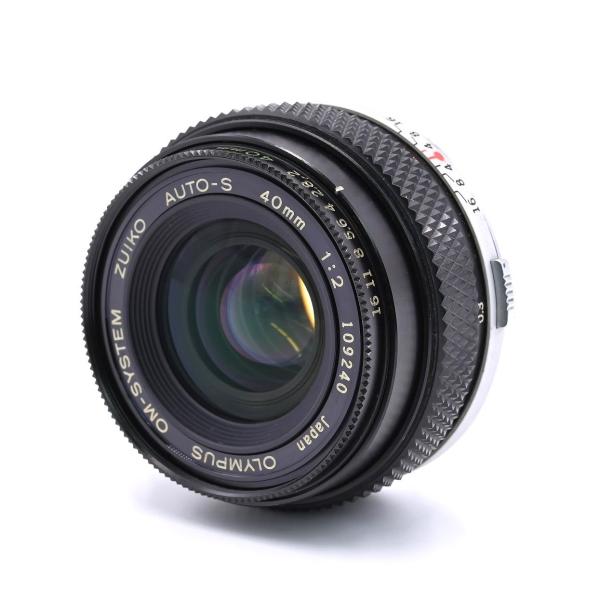 【希少】動作◎ オリンパス ZUIKO AUTO-S 40mm F2 600 極上品｜ OLYMPUS Zuiko Auto-S 40mm F2 : フラッグシップカメラ