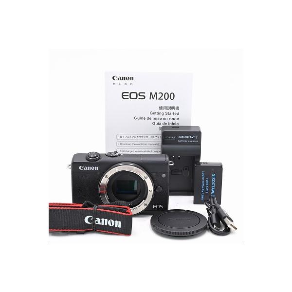 キヤノン Canon EOS M200 ボディ ブラック : フラッグシップ