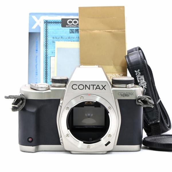 【動作未確認、箱・付属品付き】CONTAX Aria ボディのみ コンタックス CONTAX Aria 70 yeras Limited Edition ボディ 70