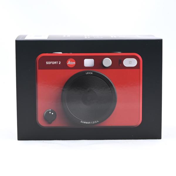 ライカ Leica SOFORT 2 ゾフォート2 レッド 【即納可】 : フラッグ 