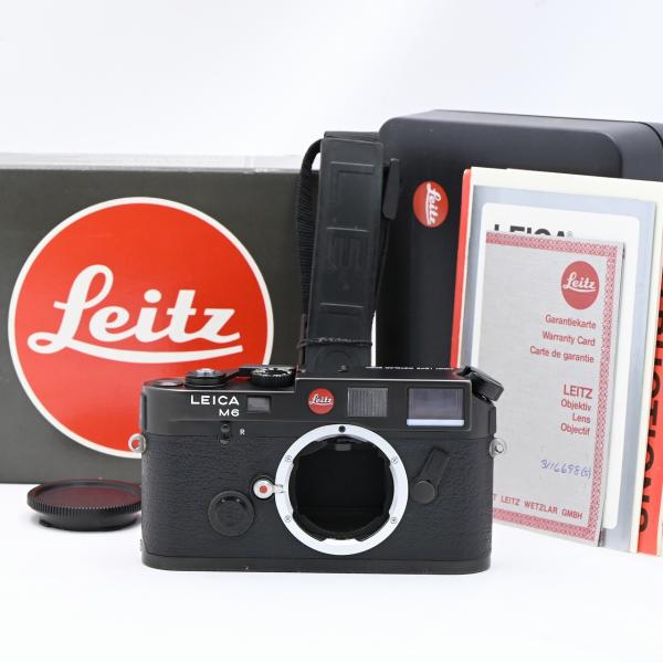 ライカ Leica M6 ボディ ブラック LEITZ WETZLAR GMBH : 6864 ライカ Leica M6 ボディ ブラック LEITZ WETZLAR GMBH : 6864