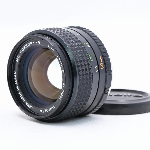 ミノルタ MINOLTA MC ROKKOR-PG 50mm F1.4 : フラッグシップカメラ