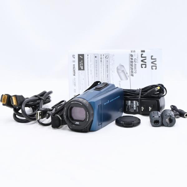 JVC Everio R GZ-RX670-A アクアブルー JVC Everio R GZ-RX670-A Aqua Blue Camcorder 4K Waterproof