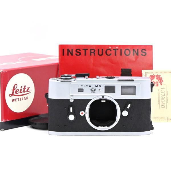 LEICA - Leica M5 ボディ 50周年モデル 50 jahre 【限定350台】 ライカ Leica M5 ボディ 50周年モデル 50 jahre 【限定350台