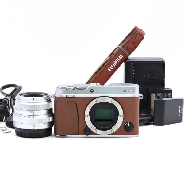 フジフイルム FUJIFILM X-E3 ボディ ブラウン 国内限定1000セット