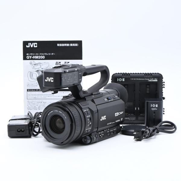 JVC ジェーブイシー GY-HM200 4Kメモリーカードカメラレコーダー