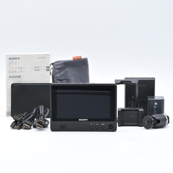 SONY ソニー クリップオンLCDモニター CLM-FHD5 バッテリー付属