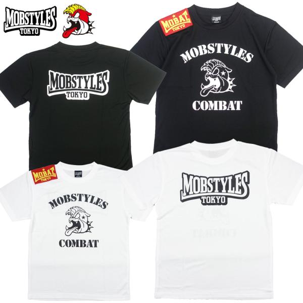 MOBSTYLES MOBSTYLES/モブスタイル Tシャツ 半袖 ドライメッシュ