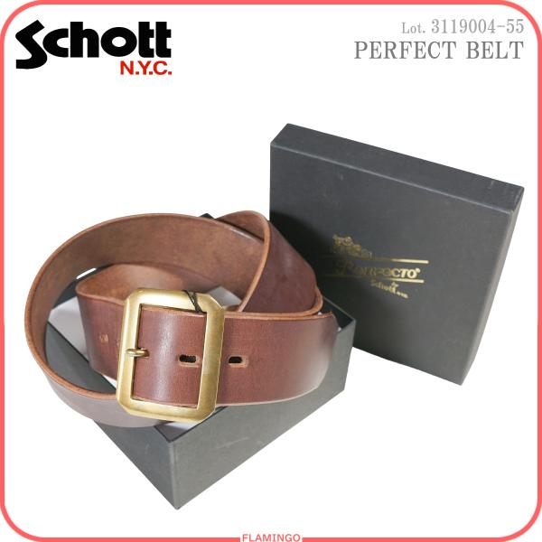 Schott（ショット）ベルト Schott N.Y.C（ショット） Schott 3119004-55 パーフェクト ベルト