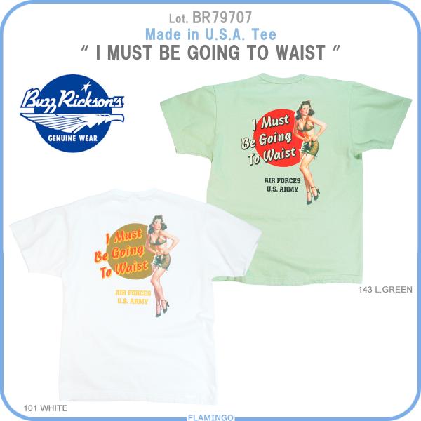 BUZZ RICKSON'S バズリクソンズ BR79707 アメリカ製 半袖 Tシャツ