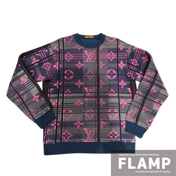LOUIS VUITTON ルイヴィトン モノグラム ジャカード スウェット LOUIS VUITTON ルイヴィトン モノグラム ジャカード スウェット