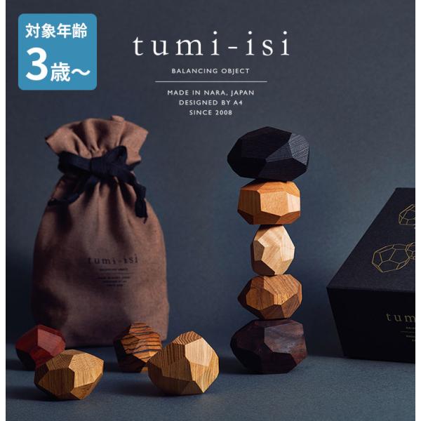 tumi-isi ツミイシ　MINI-MIX 9 BLOCKS 正規販売店 エーヨン tumi-isi つみ石 ミニ 3歳〜 世界の銘木 9