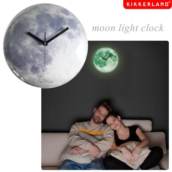 Glow In The Dark Moon Clock iO[CU_[N [NbNj |v 