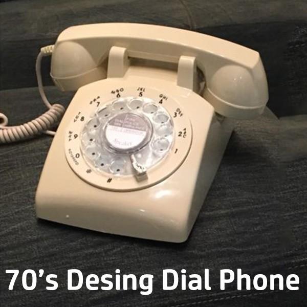 70 S Desing Dial Phone Aeiw2c 70年代デザイン ダイアルフォン レトロフォン 電話 War 一部在庫有 F Flaner 通販 Yahoo ショッピング