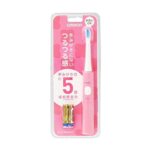 オムロン 電動歯ブラシ 音波式 HT-B214-PK ピンク 1個