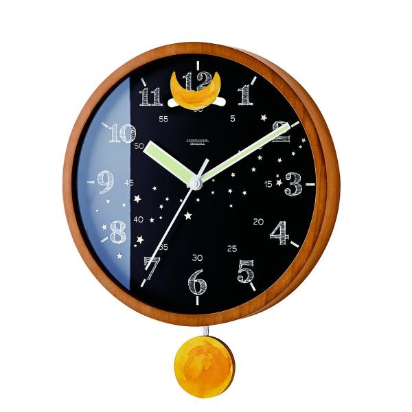 壁掛け時計 振り子時計 月 太陽 宇宙 おしゃれ 木製 北欧 キュート ナチュラル インテリア 蓄光塗料 夜光 Buyee Buyee 日本の通販商品 オークションの代理入札 代理購入