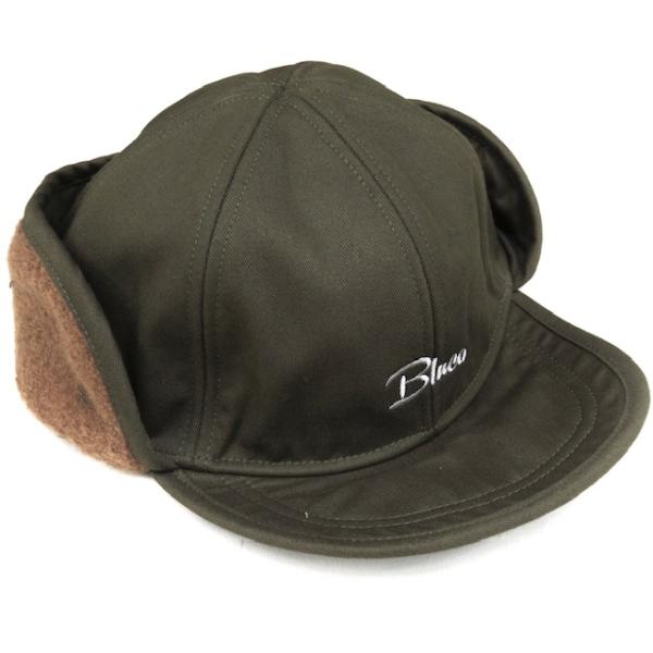 BLUCO イヤーフリップ キャップ ブルコ EAR FLAP CAP オリーブ