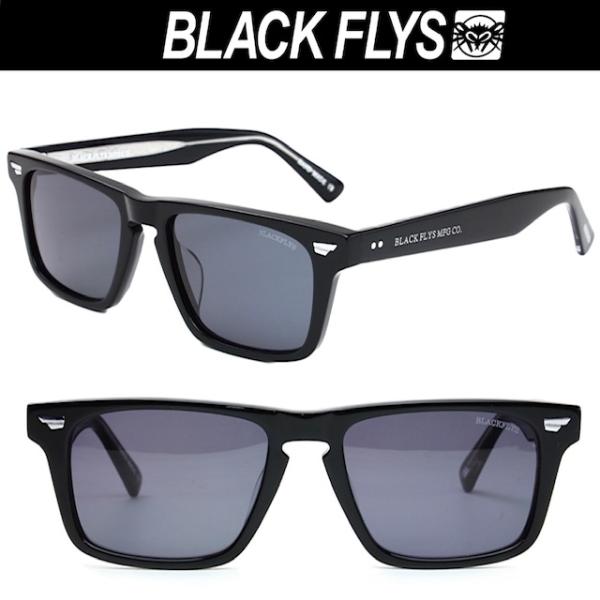 BLACK FLYS 偏光グレーレンズ ブラックフライ FLY HUNTER