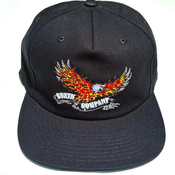 BRIXTON ブリクストン BLAZING SNAPBACK CAP スナップバックキャップ BLACK