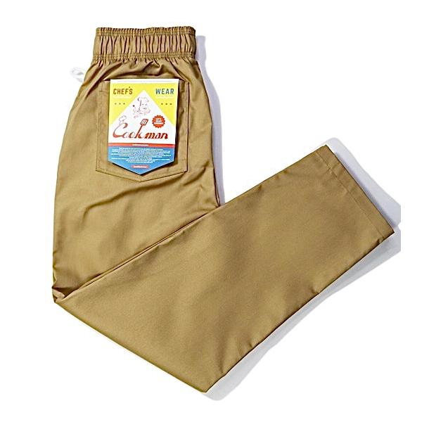 Lサイズ COOKMAN シェフパンツ ピーナッツ クックマン Chef Pants Peanuts