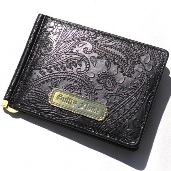 GuiltyFlame マネークリップ 小銭入れ付き ギルティーフレーム MONEY