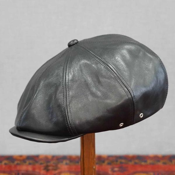 Mr.FATMAN ミスターファットマン LEATHER BIG CASQUETTE ホースレザー