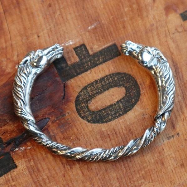 ブルーナボイン ツイストバングル シルバー925 Narrow Twist
