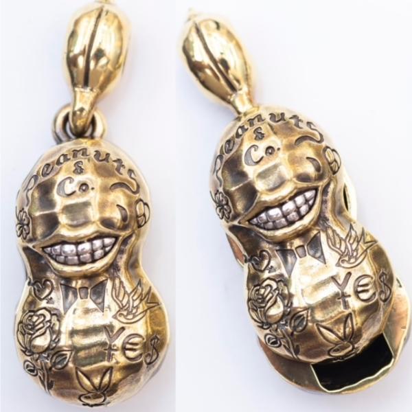 アクセサリー Peanuts & Co. normal TATOO PEANUTS M PEANUTS & Co. NORMAL TATTOO PEANUTS slidetype Msize brass