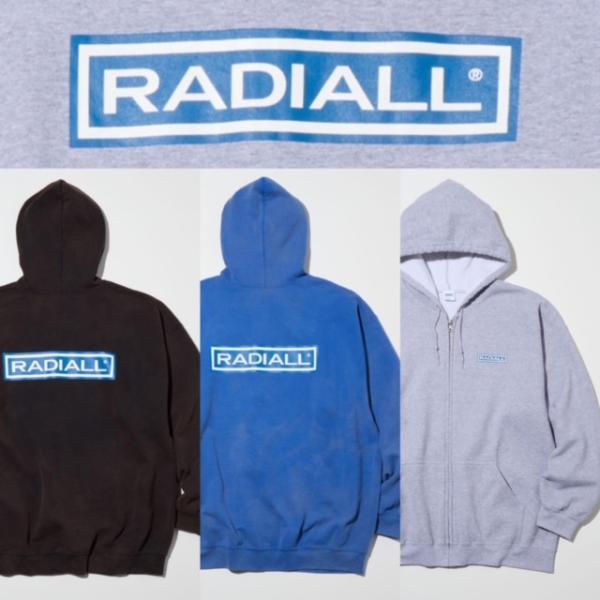 RADIALL（ラディアル） Wheels ZIP UP HOODIE ジップパーカー