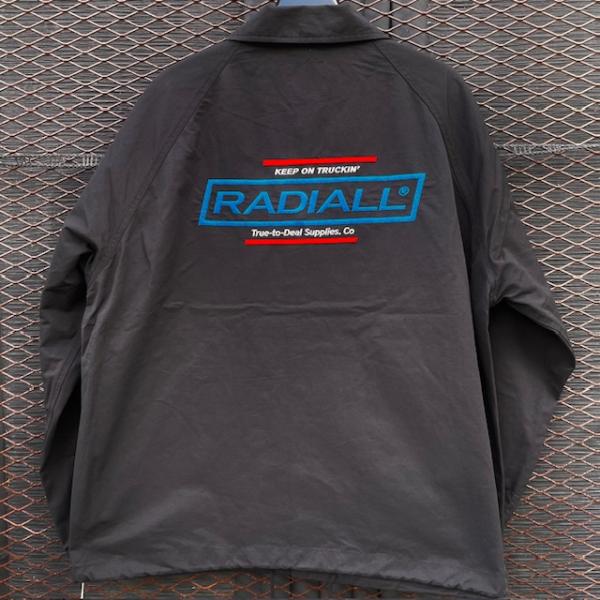 RADIALL(ラディアル) RADIALL ラディアル Heartbeat WINDBREAKER JACKET コーチジャケット BLACK
