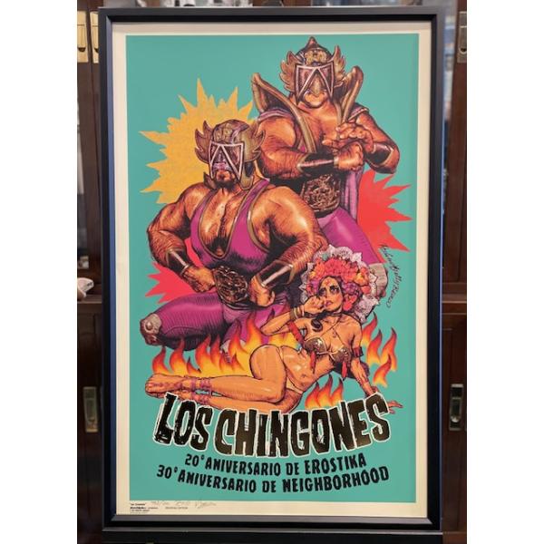 ロッキンジェリービーン エイリアン シルクスクリーン 映画 ポスター 額縁付 エイリアン × ロッキンジェリービーン シルクスクリーンプリント