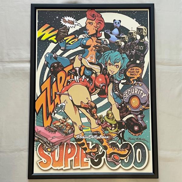 ロッキンジェリービーン SUPIE & COO ポスター flashcadillackustom_rjb404