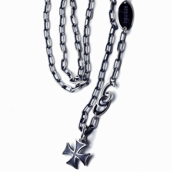 70cm レッドテイル　Red Tail アイアンクロス　ネックレス　69 Red Tail レッドテイル アイアンクロス ネックレス CROSS