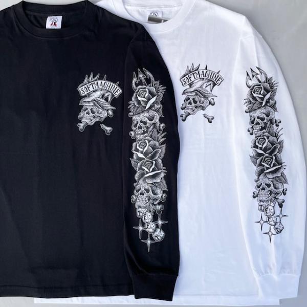 SOFTMACHINE (ソフトマシーン） TOTEM SKULLS -L/S Tシャツ ロンT