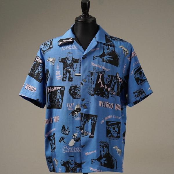 【新品】Mサイズ WEIRDO フレイムス 半袖シャツ WRD-23-SS-11 中古・古着通販】WEIRDO (ウィアード) リンギングショート