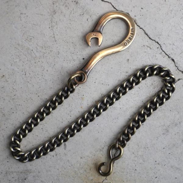 WEIRDO ウィアード SPANNER WALLET CHAIN ウォレットチェーン ブラス製