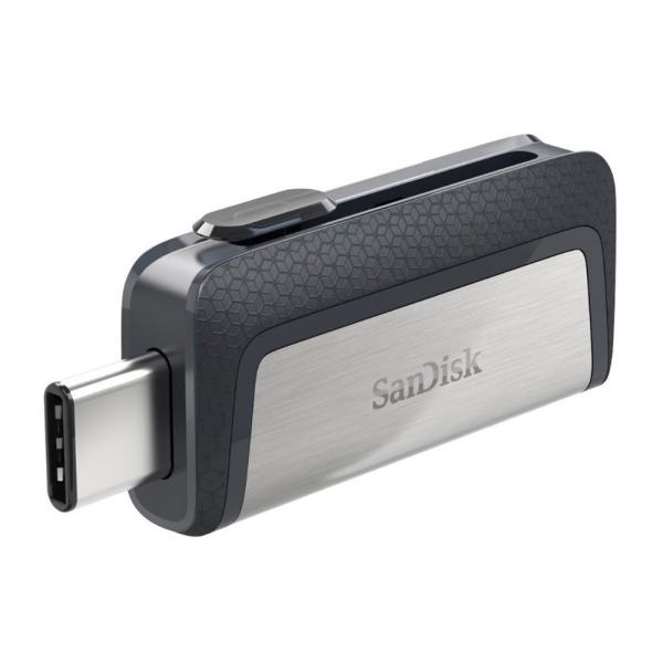 128GB SanDisk TfBXN USB[ USB3.1Ή Type-C &amp; Type-AfARlN^ R:150MB/s COe[ SDDDC2-128G-G46 