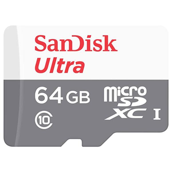 64GB microSDXCJ[h }CNSD SanDisk TfBXN Ultra UHS-I R:100MB/s COe[ SDSQUNR-064G-GN3MN 