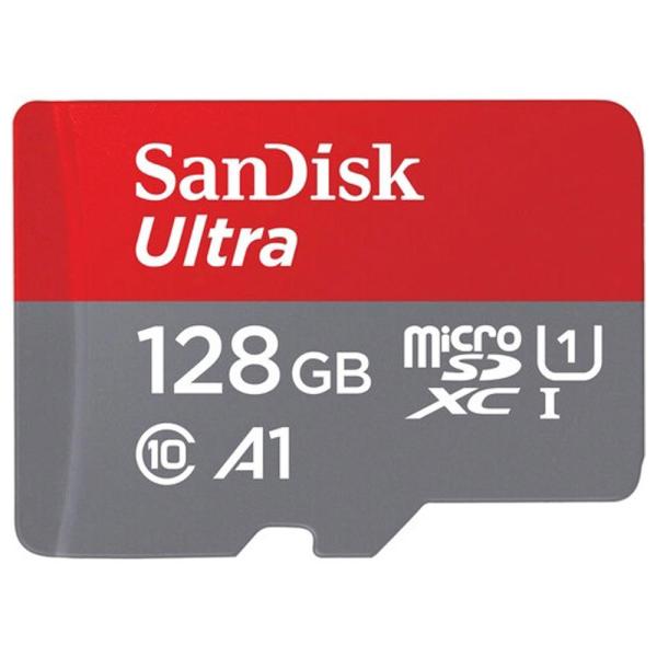 他サイト： マイクロSDカード 128GB microSDカード microSDXC SanDisk サンディスク Ultra Class10 UHS-I A1 R:140MB/s 海外リテール SDSQUAB-128G-GN6MN ◆メの商品画像