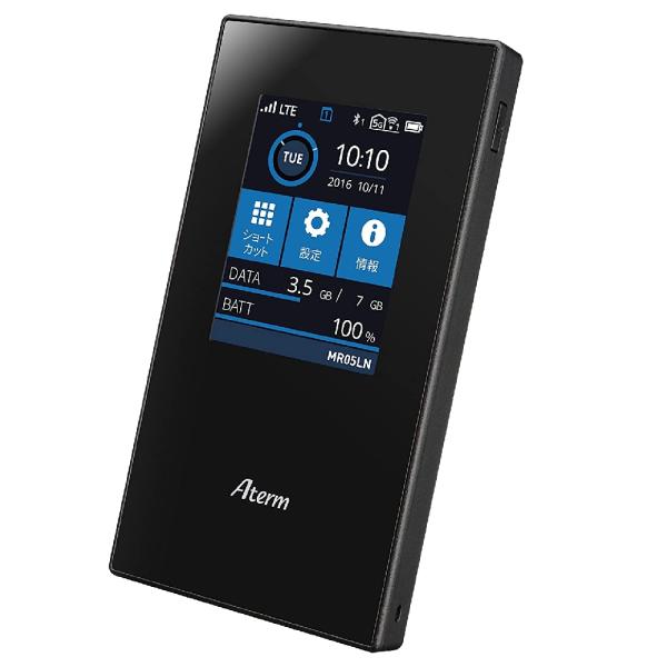 LTEモバイルルーター デュアルSIM(自動切替) Aterm MR05LN 5B NEC 日本