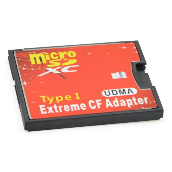 手持ちのmicroSDカードをCFカードTypeIに変換】 N/B Extream CF