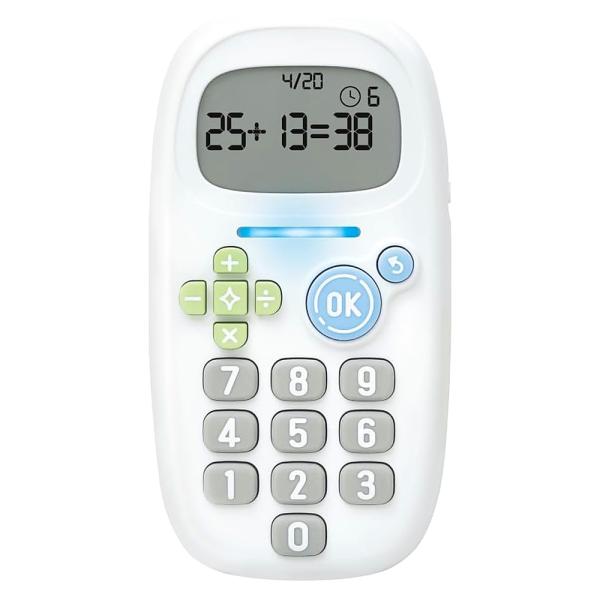 ピコトレ 暗算ドリル 四則計算用 GS-1139 SONiC ソニック 1日5分習慣 小学1-4年レベル 暗算 算数 計算 学習 乾電池式 ホワイト GS-1139-W ◆メ
